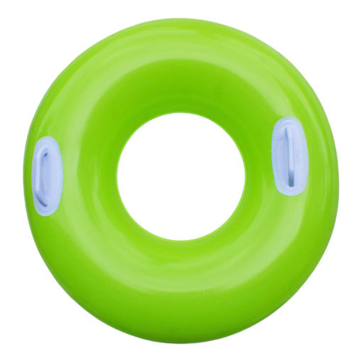 Picture of INTEX HI-GLOSS TUBES WITH HANDLES 76CM GREEN